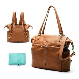 Mominside Diaper bag Vegan Leather